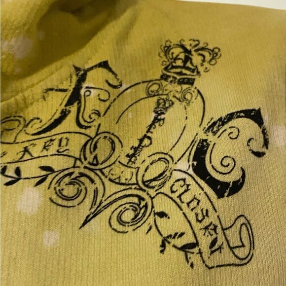 Key Closet | RARE Women’s / Juniors ombre’ Swarovski crystals hoodie NWT XS - Picture 4 of 12